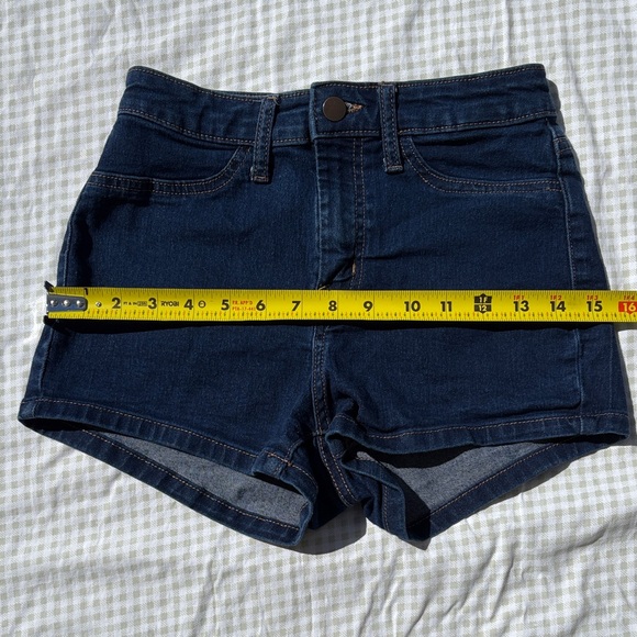 Denim Women's high-rise Shorts Wild Fable - Picture 5 of 8